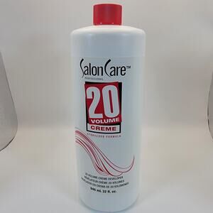 Salon Care Professional 20 Volume Creme Developer 32 oz Stabilized Formula